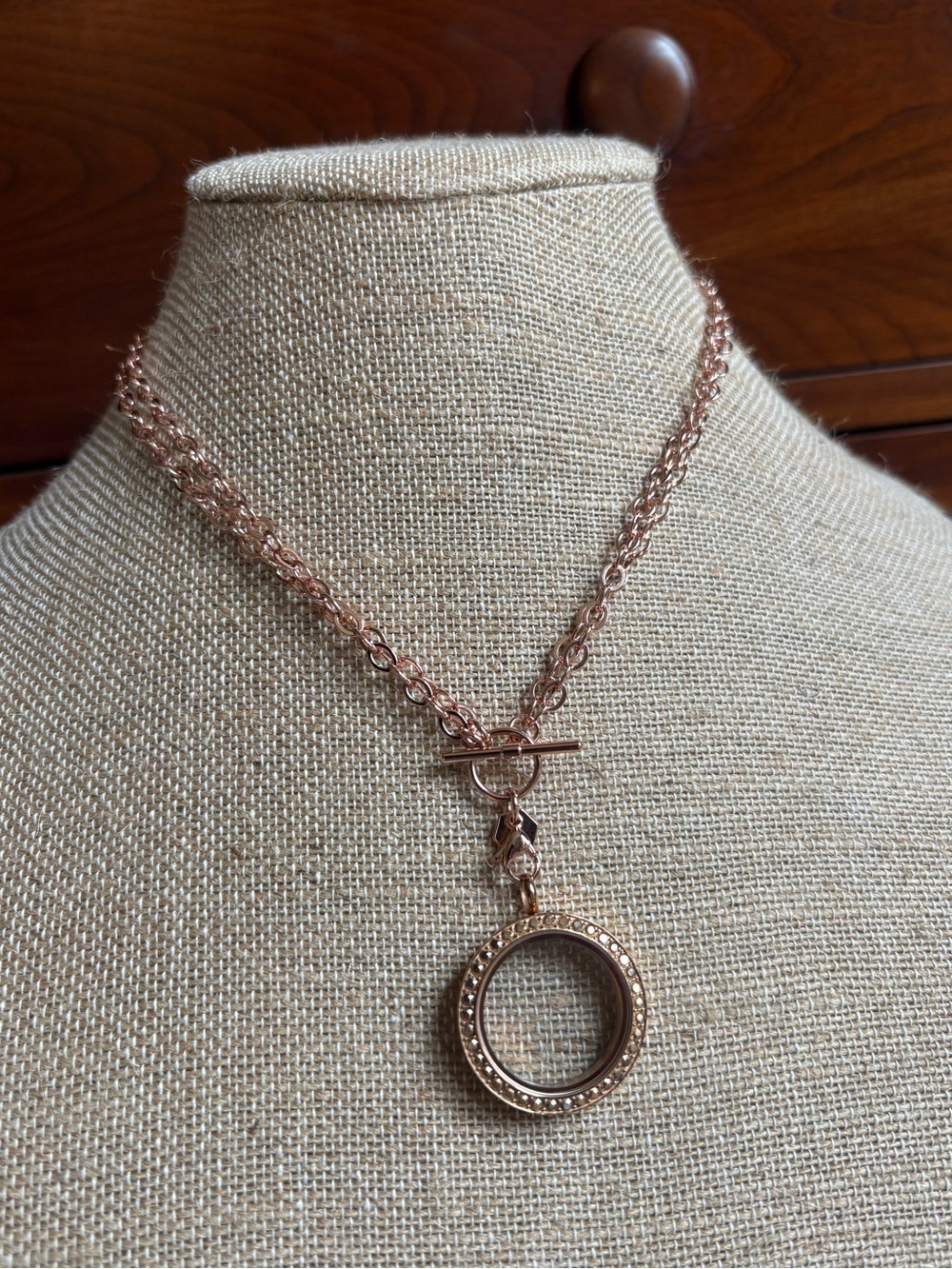 Origami Owl Rose Gold Short Chains